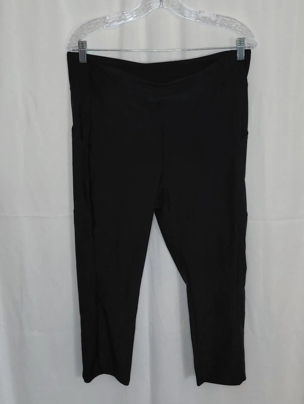 Torrid Size 1 Black Swim Coverup Capris 14-16 - Picture 2 of 12